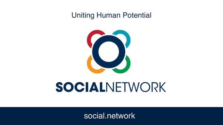 The first slide of the social.network deck.