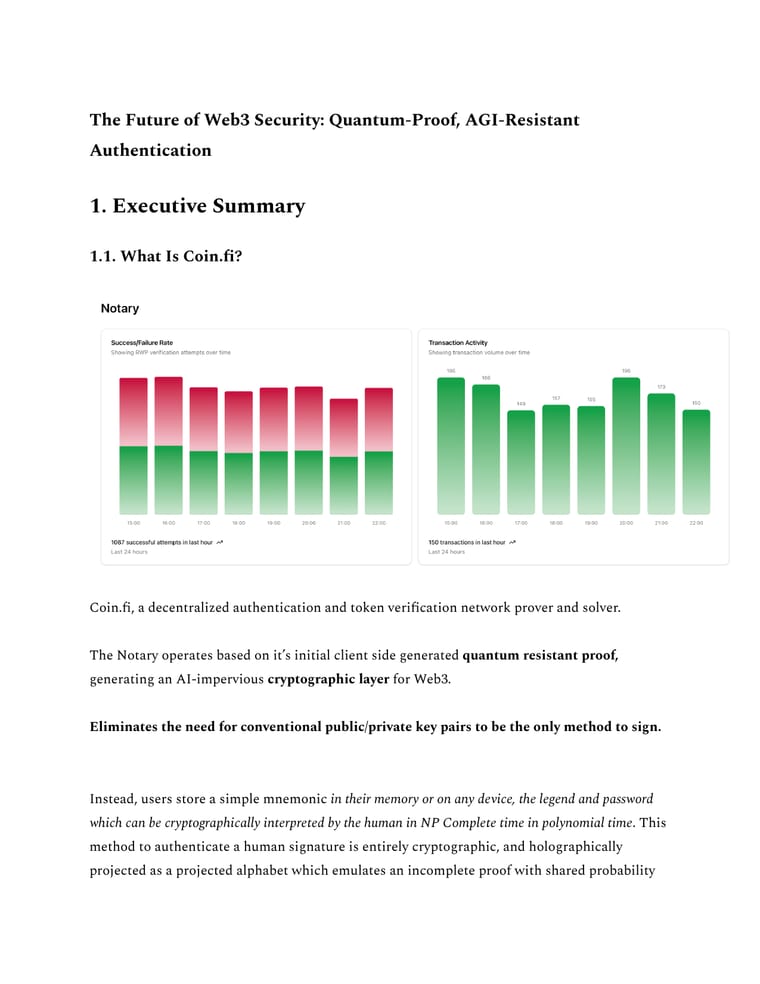 First page of Web3 Security